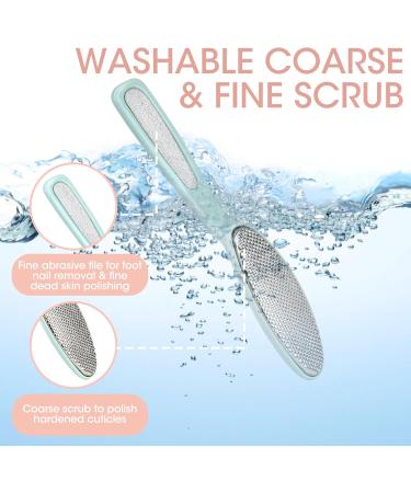 Hard Skin Remover Foot Files Foot Scraper Hard Skin Remover Dry Cracked Feet Cuticle Pusher Pedicure Tools Heel Scraper Callus Remover Foot File for Dead Hard Tough Skin Pedicure Home Scholl Use - Buy Online on GoSupps.com