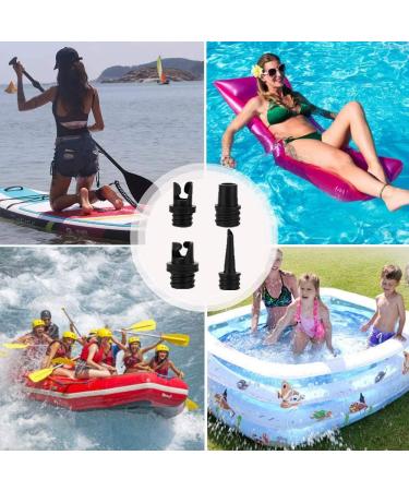 PeSandy Inflatable SUP Pump Adaptor | Multifunction Valve Adapter for Paddle Boards, Boats & Inflatables - Red - Buy Online on GoSupps.com