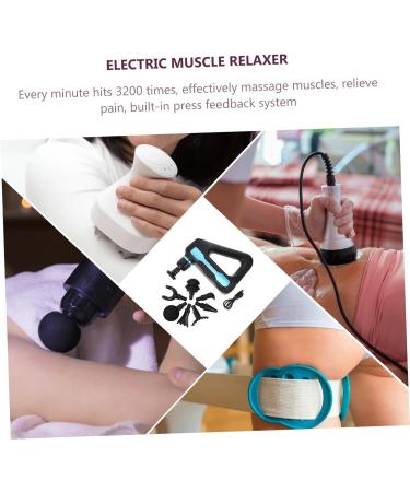 Frcolor Triangular Portable Deep Muscle Massager - Percussion Massage Device for Body Relaxation & Fitness | International Shipping - Buy Online on GoSupps.com