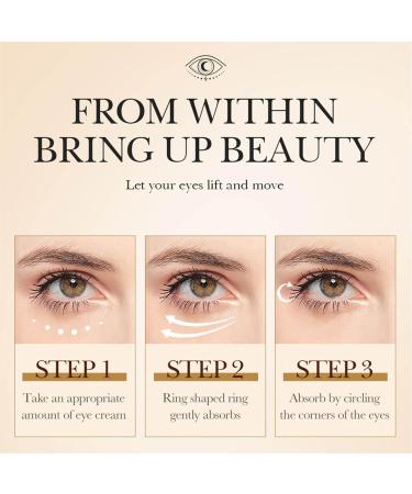 Caviar Tight Tricolor Eye Cream Caviar Eye Cream Reduces Fine Lines & Dark Circles & Puffiness Moisturising Firming Anti-Aging Anti-Wrinkle Eye Cream Skincare - Buy Online on GoSupps.com