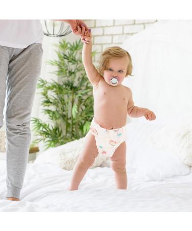 Ibasenice 2 STK Cotton Diapers for Girls | Premium Fabric Baby Diaper Pants | Soft Pure Cotton Gauze for Newborns - Buy Online on GoSupps.com