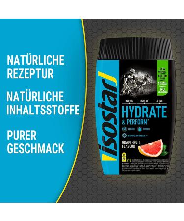  Isostar Isostar Hydrate & Perform Grapefruit Powder 2 x 400 g Pack of 2 Offers + Original 1000 ml Bottle - Buy Online on GoSupps.com