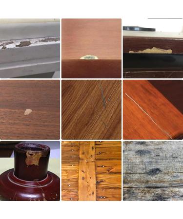 SEISSO Wood Filler Stick - 8 Colors Furniture Crayons for Scratches | Wood Repair Kit for Hardwood Floor Laminate & Furniture - Buy Online on GoSupps.com