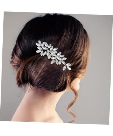 Beaupretty Crystal Hair Accessories Hair Barrettes Hair Clip Wedding Decor Wedding Hair Accessories Tiara Rhinestone Bobby Pins Rhinestone Hair Bride Rhinestones Zinc Alloy - Buy Online on GoSupps.com
