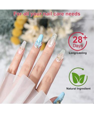 COMODOR Solid Sculpture Gel Nail Extension Set - 2 White 15ml Non-Sticky Hand Nail Carving Gel - Buy Online on GoSupps.com
