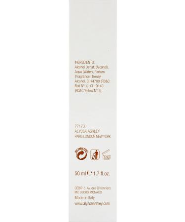 ALYSSA ASHLEY Vanilla - Perfumes for Women and Cologne for Men - Vanilla Fragrance with White Flowers and White Rose Petals - 1.7 oz EDP Spray - Buy Online on GoSupps.com