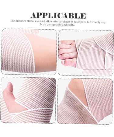 NOLITOY 2 Rolls High Elastic Self Adhesive Sports Tape - Stretchy Bandages for Athletic Use | Durable & Versatile Sports Supplies 10X5X5CM - Buy Online on GoSupps.com