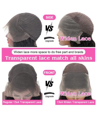 Vestlucky 22 Inch HD Lace Front Human Hair Wig | Pre Plucked Deep Wave Frontal Wig 180% Density | Brazilian Virgin Hair Curly Lace Front Wig for Black Women - Buy Online on GoSupps.com