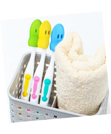 Beaupretty 12pcs Silicone Toothbrush Caps - Travel-Friendly Cartoon Designs for Bathroom Organization - Buy Online on GoSupps.com