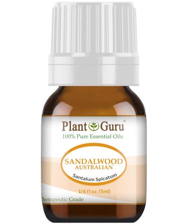 Sandalwood (Australian) Essential Oil 5 ml 100% Pure Undiluted Therapeutic Grade. Sample Size