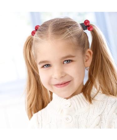 24 Pieces Ball Hair Ties Hair Balls for Girls Hair 20mm Large Elastic Hair Ties with Balls Twin Bead Bubble Hair Ties Colorful 80s 90s Hair Elastic Accessories Ball Hair Ties for Kids Girls Women - Buy Online on GoSupps.com