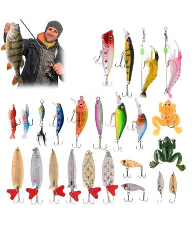 Fishing Advent Calendar 2024 Fishing Lure Advent Calendar Countdown Fishing Tackle Advent Calendar 2024 Advent Calendar Fishing Christmas Countdown (C)