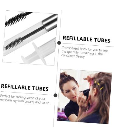 SOESFOUFU 12pcs Mascara Tube Lengthening Mascara Empty Mascara Bottle Lash Kits Eyelashes Kit Clear Plastic - Buy Online on GoSupps.com