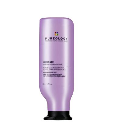 Pureology Hydrate Moisturizing Conditioner | For Medium to Thick Dry, Color Treated Hair | Sulfate-Free | Vegan 9 Fl Oz (Pack of 1)