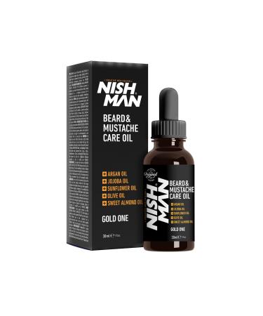 nishman Beard oil with argan and jojoba oil 30 ml