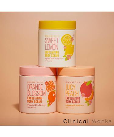 Revitalize Your Skin with Our Body Scrub Trio: Orange Peach & Lemon International Shipping Available - Buy Online on GoSupps.com