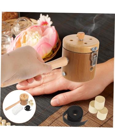 JECOMPRIS Metal Clips Set for Moxibustion - Stainless Steel Hand Devices & Stand for Moxa Stick Gel & Burner - Buy Online on GoSupps.com