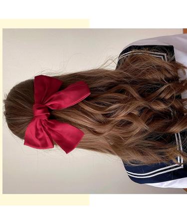 GWAWG 3PC Loop Hair Clips - Stylish French Hair Clips in Black Pink & Red for Girls - Perfect Accessory for Effortless Hairstyles - Buy Online on GoSupps.com