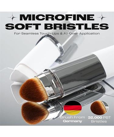 Blanc Cover Cream Stick V White - B ton de fondation cor en changement de couleur avec volufiline b tons de fond de teint anti-cernes fond de teint hydratant portable et facile transporter naturel - Buy Online on GoSupps.com