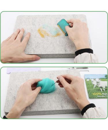 BXDOW 8x10 Inch Grey Wool Felting Pad for Large and Precision Projects - Buy Online on GoSupps.com