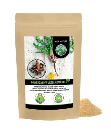 Ground Dandelion Root (250g), Gently Dried Dandelion Root, 100% Pure & Natural for Beverage Preparation & Food Seasoning