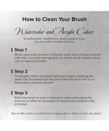 Silver Brush Limited Silverwhite Fan Brush - Size 6, Short Handle for Watercolor, Acrylics, Gouache, or Oil - Buy Online on GoSupps.com