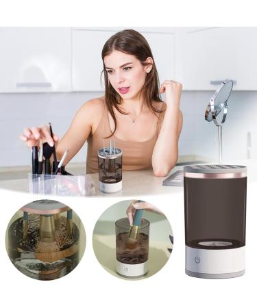 Electric Makeup Brush Cleaner - Automatic Spinning Cleaner for All Brush Sizes | Fast & Efficient Cleaning - Buy Online on GoSupps.com