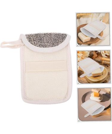 AUTSUPPL 3pcs Handmade Soap Storage Bag Natural Sisal Soap Pouch Soap Mesh Saver Bag Foam Sponge Black Flax - Buy Online on GoSupps.com