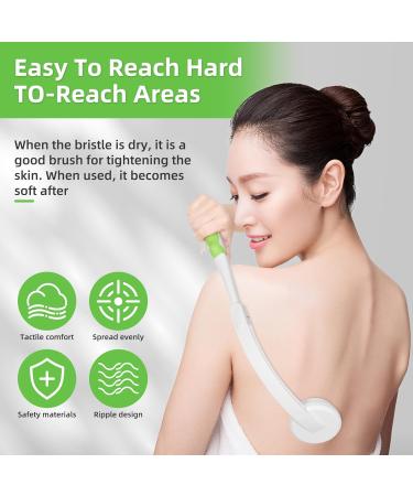 Back Creaming Aid Set - 3 Replaceable Pads | Foldable Back Creamer with Long Handle | Optimal Back Care 2023 - International Shipping Available - Buy Online on GoSupps.com