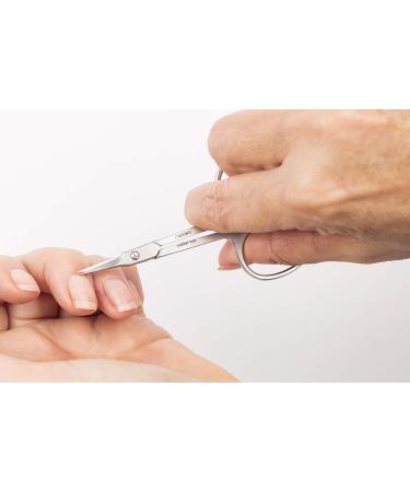 REMOS Professional Stainless INOX Cuticle Scissors 9.5cm - Precision Tool for Cuticles - Buy Online on GoSupps.com