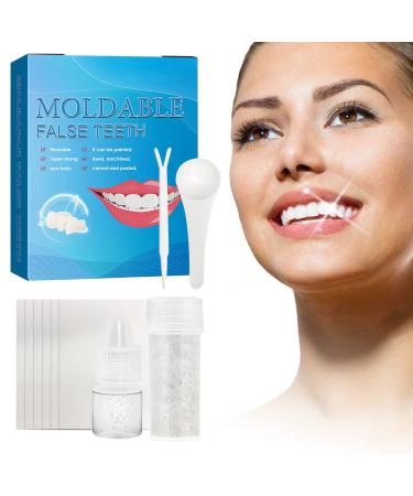 Tooth Repair Kit  Moldable Dental Care Kit for Fixing The Missing and Broken Replacements  Temporary Filling Fake Teeth DIY at Home  Restoring Your Confident Smile Original/Tooth Repair Kit