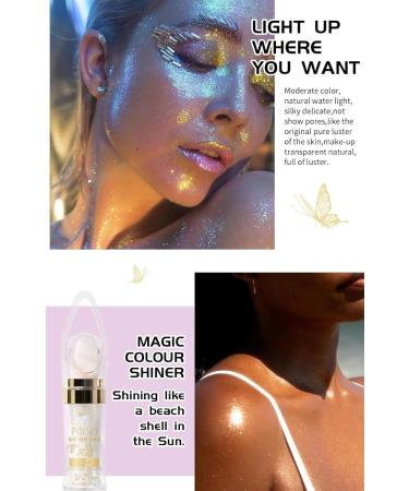 PICKX Body Shining Powder Stick Fairy Powder Fairy Powder Shining Powder Fairy Powder Fairy Powder White Moonlight Powder Fairy Makeup Highlights Patch Powder (01#White) - Buy Online on GoSupps.com