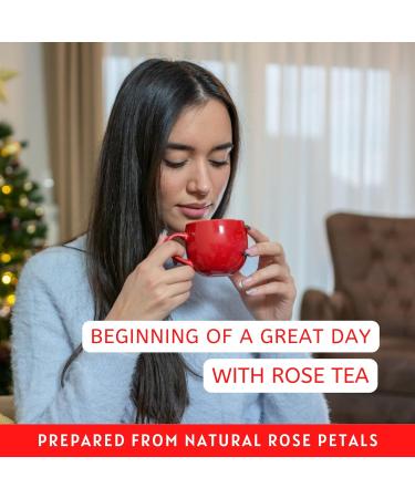 Havintha Natural Rose Tea | Herbal Tea - Rose Petals for Hair and Skin | High in Vitamin C - 50 gm - Buy Online on GoSupps.com