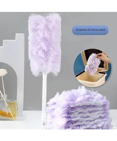 Electrostatic dust Removal Duster Disposable Chicken Feather Blanket Universal Cleaning dust Suction Zen Hygiene dust Cleaning Tool Longhandle+6-piecedusterhead - Buy Online on GoSupps.com