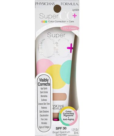 Physicians Formula Super CC Color-Correction Cream SPF 30 - Light, 1.2 fl oz - Buy Online on GoSupps.com