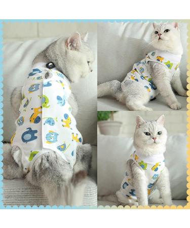 CLLRYBO Katzenbody for Cats - Post-Surgery Medical Shirt | Hippo Design | M Size Recovery Suit - Buy Online on GoSupps.com