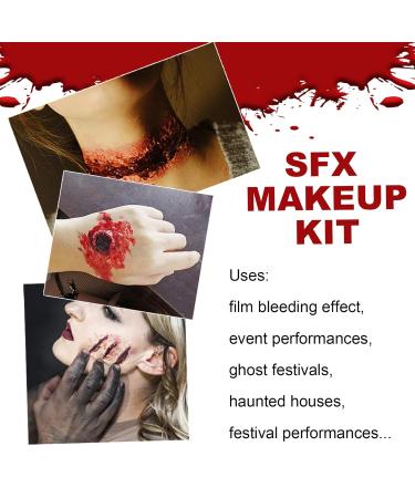 Sfx Makeup | Fake Scar Wax & Special Effects Wound Modeling Skin Wax for Halloween - Spatula Included - Buy Online on GoSupps.com