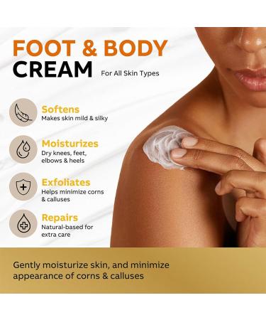 Urea Cream Urea 42% Foot Cream Ultra Moisturizing Heel Balm For Callus Removal and Soften Cracked Heel Repair Cream for Dry Skin Urea Lotion for Feet Hand & Body Maximum Strength - Buy Online on GoSupps.com