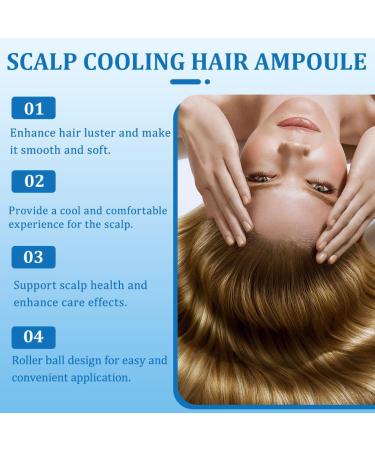 2 X Scalp Cooling Hair Ampoule Hair Serum Roll-On Serum Capillaire Roll-On Renforce Les Racines Stimule La Pousse Anti-Chute & Volume - Buy Online on GoSupps.com