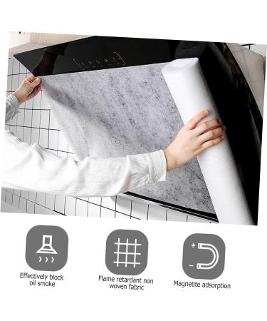 Ipetboom 2 Rolls Anti-Smoke Oil-Absorbing Paper Range Hood Filter Paper Strainer Cookwear Oven Hood Filter Paper Grease Filter Paper Filter Membrane White Oil Absorption Non-Woven Fabric - Buy Online on GoSupps.com