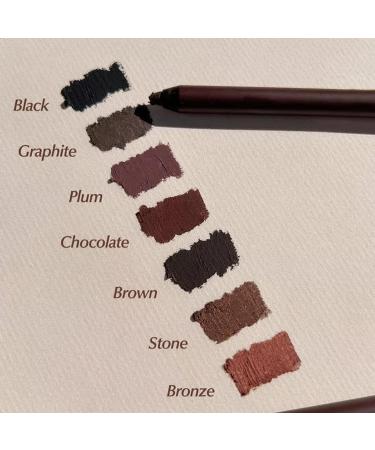  G n rique Eyeliner pencil double-ended sharpenable pencil 24-hour waterproof eyeliner 2-in-1 pencil for eyes and eyebrows smooth and easy application does not smudge (Pierre) - Buy Online on GoSupps.com
