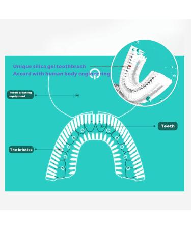Uxsiya Electric Toothbrush for Children - Lightweight Silicone U Design | International Shipping Available - Buy Online on GoSupps.com