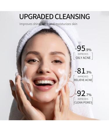 Skincare Set for Acne Prone Skin Anti Acne Skin Care Sets & Kits Skincare Gift Set with Cleanser- Serum- Essence Gel- Mask*2 Acne Remove Oil Control Facial Kit Hydrate Shrink Pore Sooth Redness - Buy Online on GoSupps.com