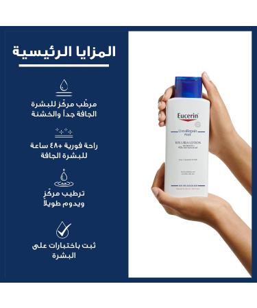 Eucerin UreaRepair Plus Body Lotion 10% Urea 250ml - Buy Online on GoSupps.com