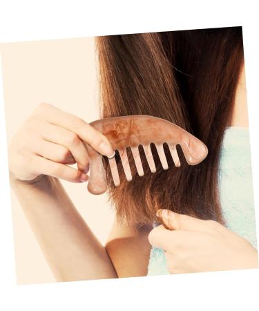 Magiclulu 4 Pieces Massage Comb Set - Afro-Kamm & Gua Sha Board for Neck Massage Hair Grooming and Relaxation | International Shipping Available - Buy Online on GoSupps.com