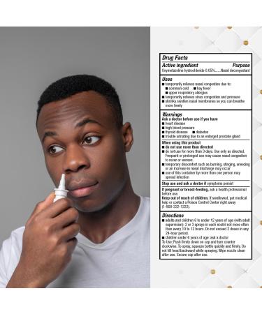 Equate Original 12 Hour Nasal Spray Max Strength 1 Fluid Ounce - Original Nasal Spray - Pack of 3 - Buy Online on GoSupps.com