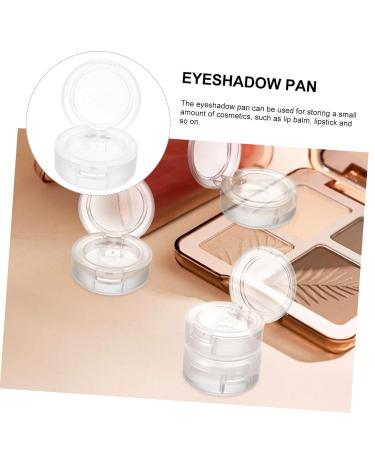 POPETPOP 4pcs Makeup Palette Set - Empty Eyeshadow Blusher & Lip Balm Cases for Travel | Versatile Makeup Organizer - Buy Online on GoSupps.com