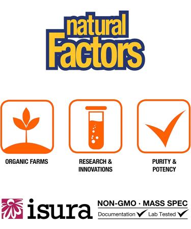 Natural Factors Glucosamine & Chondroitin 500mg400mg - Joint Support Supplement, 120 Capsules - Buy Online on GoSupps.com