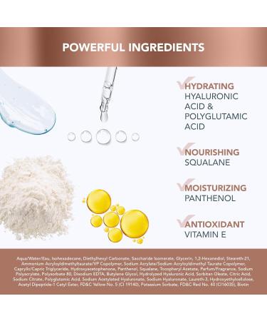 FOREO Supercharged HA+PGA Face Moisturizer - Vegan Wrinkle Cream with Hyaluronic Acid & Squalane - Clean Skincare - 1.6 fl. oz - International Shipping Available - Buy Online on GoSupps.com